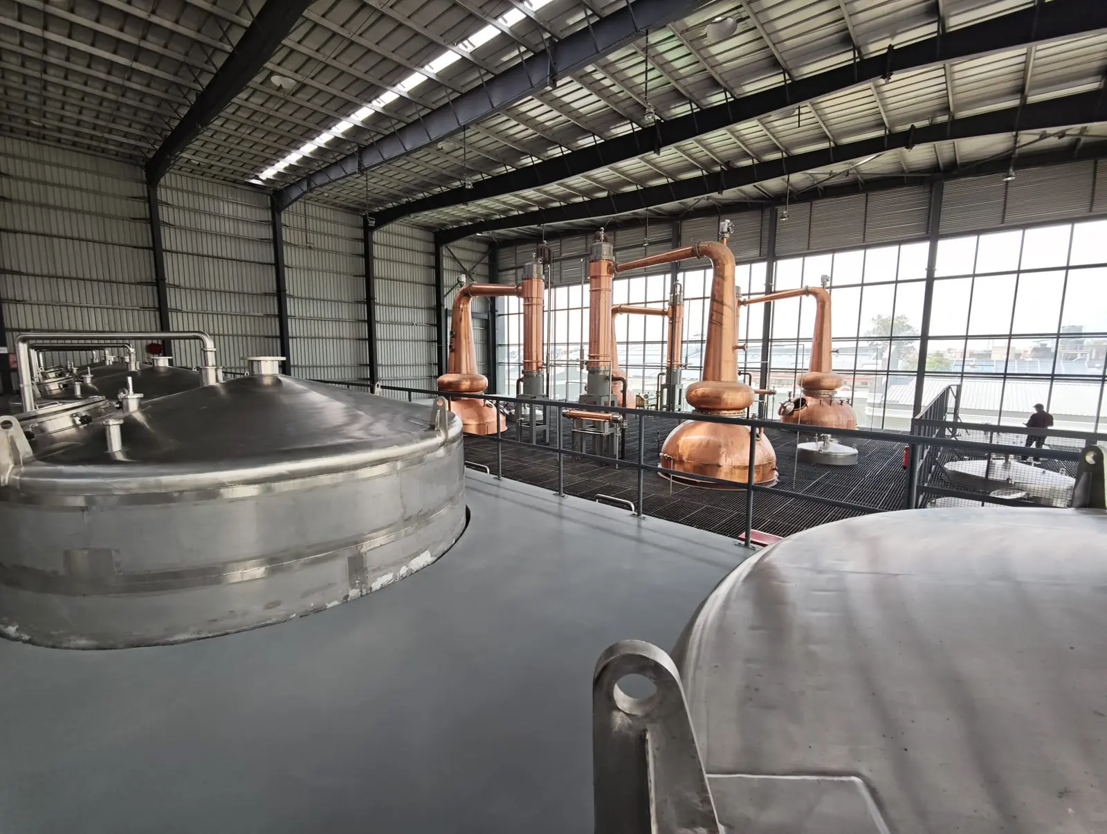 Modi-Illva Single Malt Distillery stillhouse